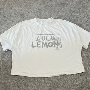 Lululemon Ed Curtis Cropped Tee